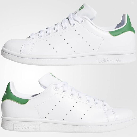 NWT adidas Men's  Stan Smith Footwear White/Green W Size 10 - Picture 1 of 7